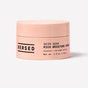 NEW Versed SKIN SOAK
RICH MOISTURE Cre4m